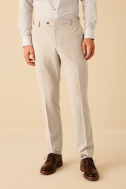Stone Slim Fit Motionflex Stretch Suit: Trousers - Image 1 of 10