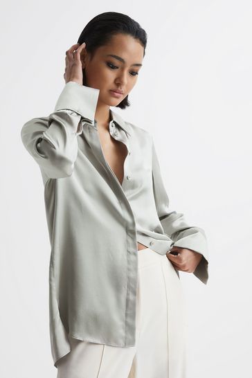 Next silk shirt Clearance