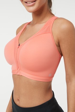 zip sports bra uk