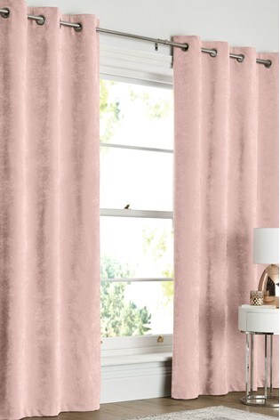 Buy Soft Velour Eyelet Lined Curtains From The Next Uk Online Shop
