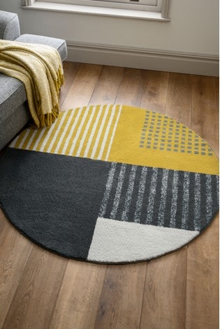 Circle Block Rug