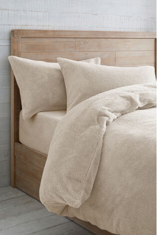 Super Soft Fleece Duvet Cover And Pillowcase Set