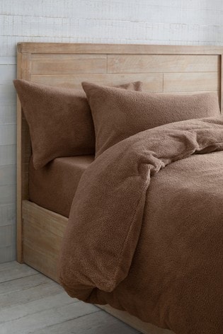 Buy Super Soft Fleece Duvet Cover And Pillowcase Set From The Next