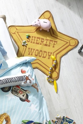 Toy Story 4 Sheriff Badge Rug