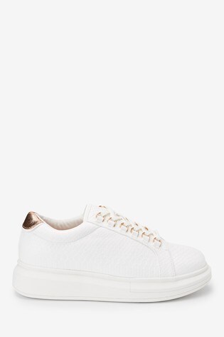 white chunky trainers