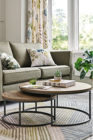 Buy Bronx Nest Of 2 Coffee Tables From The Next Uk Online Shop