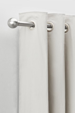 Buy Extendable Ball Eyelet 28mm Curtain Pole Kit From The Next Uk