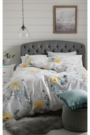 Buy Watercolour Floral Tencel Blend Duvet Cover And Pillowcase