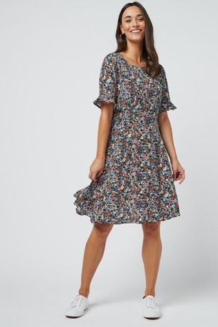 next floral tea dress