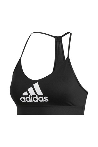adidas logo sports bra