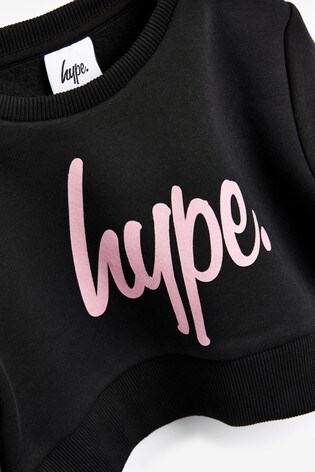 hype cropped hoodie
