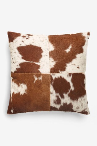 Buy Cowhide Patchwork Cushion From The Next Uk Online Shop