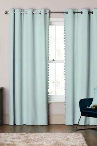 Buy Tassel Edge Eyelet Lined Curtains From The Next Uk Online Shop