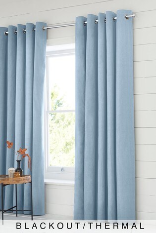 Buy Eyelet Blackout Thermal Cotton Curtains From The Next Uk