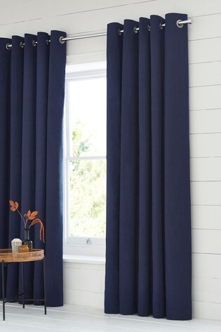Buy Eyelet Lined Cotton Curtains From The Next Uk Online Shop