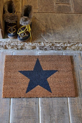 Buy Grey Star Doormat From The Next Uk Online Shop