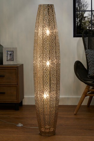 Buy Large Oriana 3 Light Floor Lamp From The Next Uk Online Shop