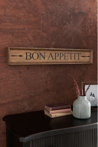 Buy Bon Appetit Plaque From The Next Uk Online Shop