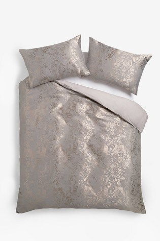Buy Jacquard Marble Duvet Cover And Pillowcase Set From The Next