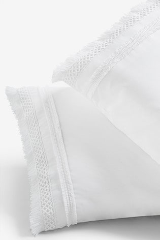 Buy Tassel Duvet Cover And Pillowcase Set From The Next Uk Online Shop