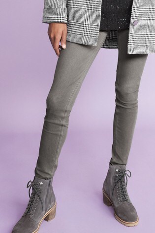 lace up grey boots