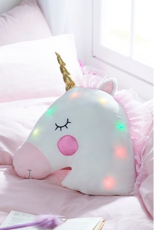Buy Light Up Unicorn Cushion from the Shop Pillow Light Up UK | Pillow Light