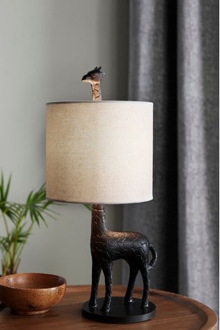 animal table lamp