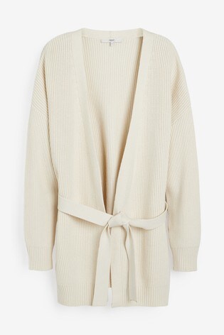 next belted cardigan