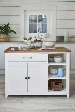 thornley painted storage island