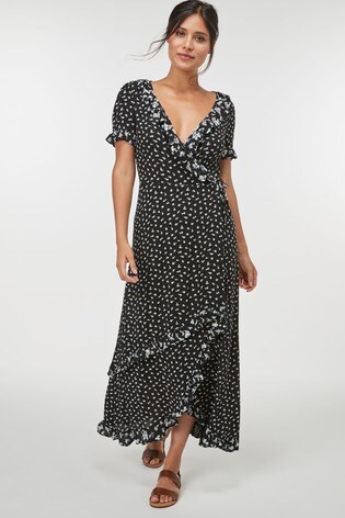 next wrap around dress