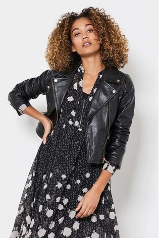 mint velvet leather jacket sale