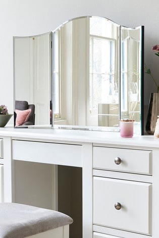 tri fold dressing table mirror