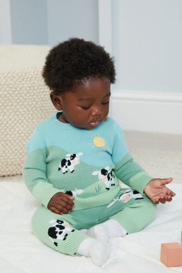 Knitted Baby 2 Piece Set (0mths-2yrs)