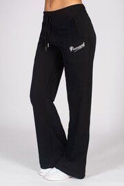 Pineapple Black Essential Womens Wide Leg Joggers - Image 1 of 6