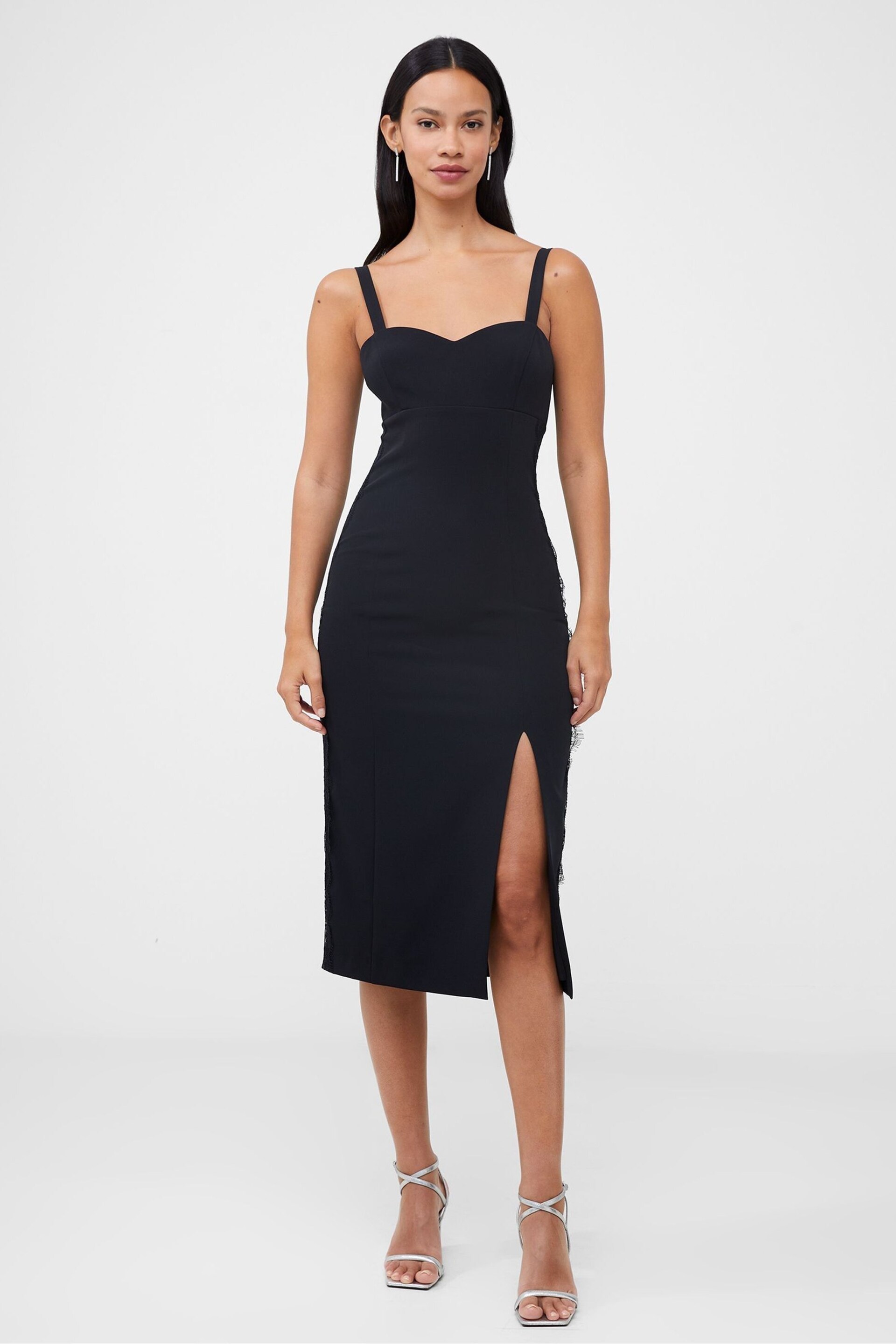 French Connection Echo Crepe Dress - Image 1 of 4