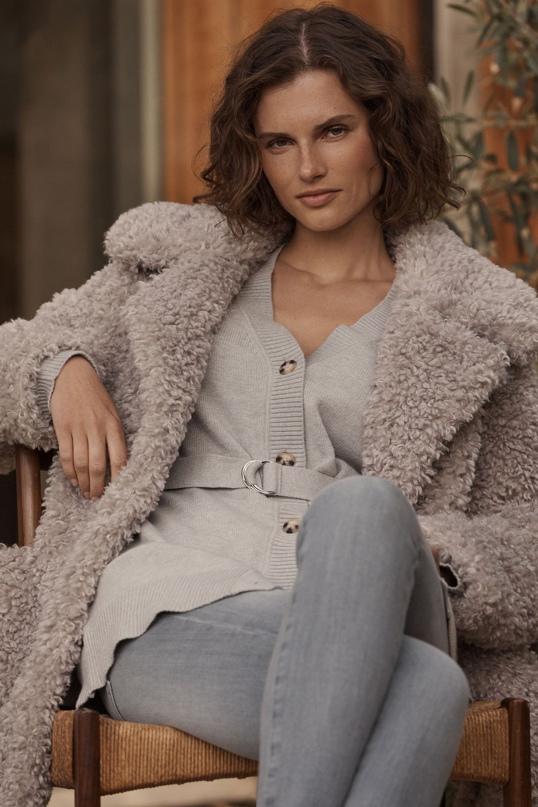 Borg coat uk top