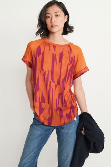orange t shirt online shopping