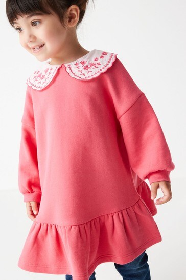baby girl dress with collar