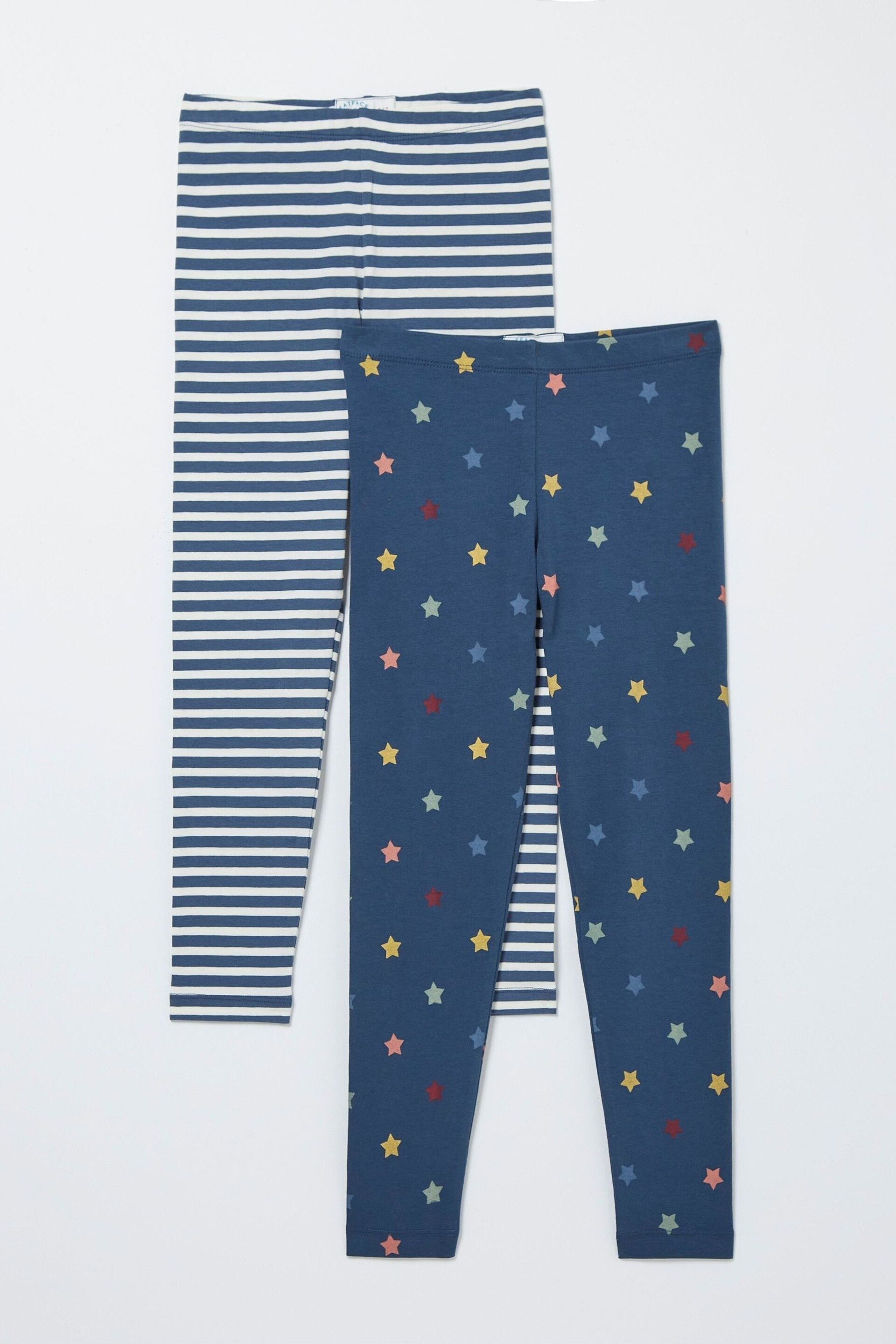 FatFace Red Star And Stripe Leggings - Image 1 of 6