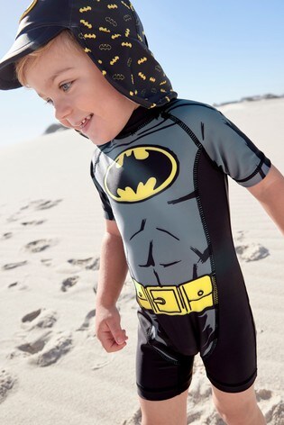 Officiel Garçons Enfants Marvel Spiderman Maillot de bain UV Sunsafe Sunsuit Swimwear 2 3 4 5