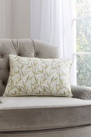 12x16”Handmade Cushion Cover Laura Ashley Willow Leaf Hedgerow/bacall Hedgerow