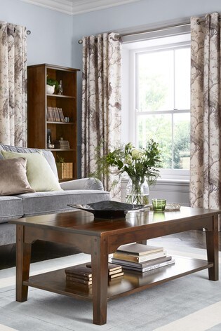Buy Garrat Dark Chestnut Rectangular Coffee Table By Laura Ashley From The Next Uk Online Shop