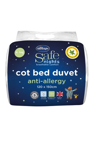 Buy Silentnight Anti Allergy 4 Tog Toddler Cot Bed Washable Duvet