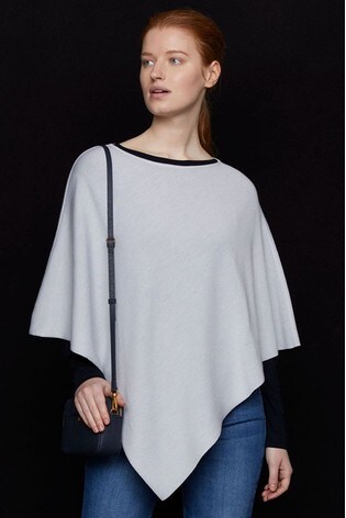 Buy Jigsaw Merino Blend Reversible Poncho From The Next Uk Online Shop