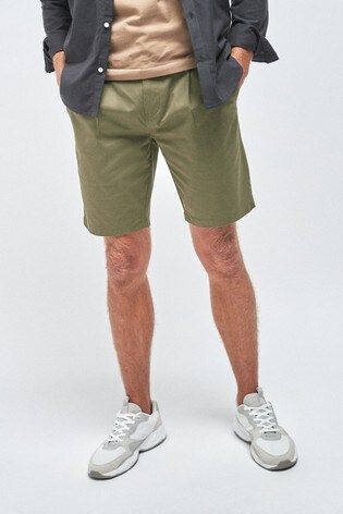 stretch chino shorts