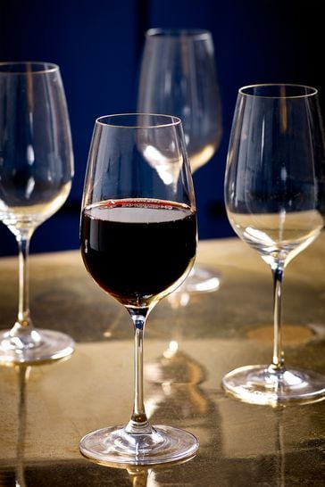 Buy Clear Nova Set of 4 Red Wine Glasses from the Next UK online shop