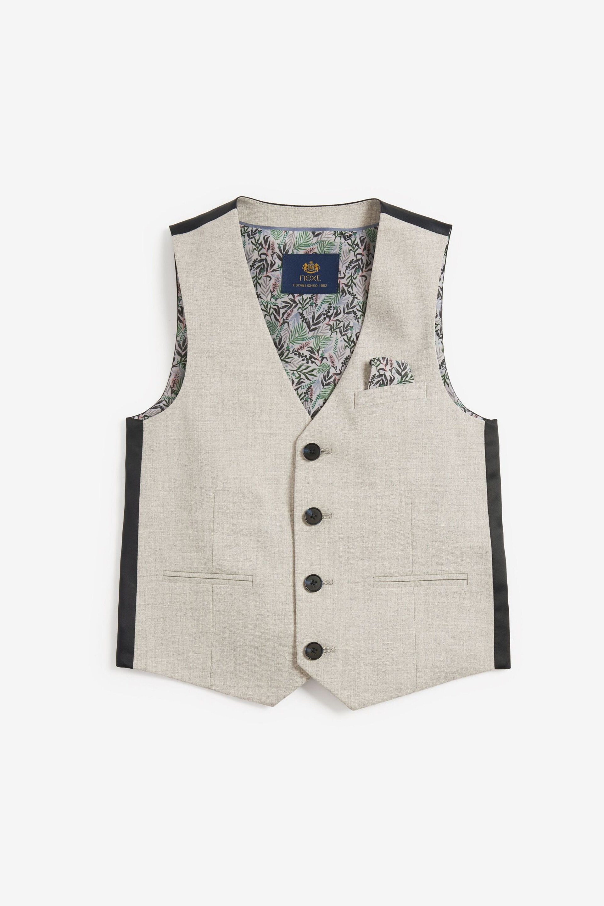 Grey Stand Alone Waistcoat (12mths-16yrs) - Image 1 of 4