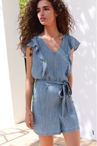 next blue playsuit