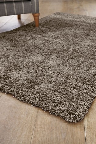 Mink Premium Cosy Shaggy Rug