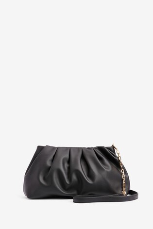 black slouch cross body bag
